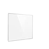 Klarstein Wonderwall Smart - Calefactor por infrarrojos, Calor inteligente, calefactor bajo consumo panel, panel radiante, calefaccion electrica bajo consumo, 360 W, 60 x 60 cm, Blanco