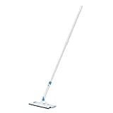 Amazon Basics - Limpiacristales multifuncional con microfibra, azul y blanco, 61 cm