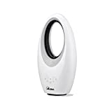 Ardes AR5BL1 - Ventilador (Ventilador sin aspas para el hogar, Blanco, Piso, Mesa, 59 dB, 2112 m³/h, Tocar)