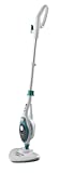 Ariete 4164 Steam mop 10 en 1 mopa a vapor, 1500 w, autonomía ilimitada, depósito 350 ml, altura regulable, mango extraíble, cabezal pivotante, color blanco azul