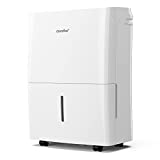 Comfee Deshumidificador MDDF-16DEN7-WF 16L/dia, APP Control, 3 modos, Drenaje Continuo, Secado de Ropa, Modo automática, Temporizador 24h, Depósito extraíble de 3 litros, cobertura 32 m² , R290