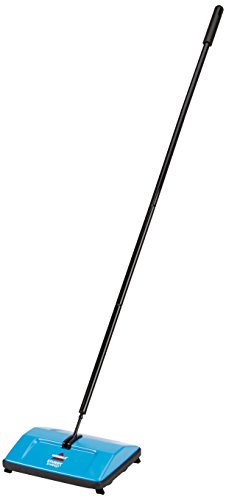 BISSELL Sturdy Sweep Manual Sweeper Aspiradoras Escoba, Combinaison, Azul y Negro