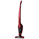 Electrolux EER7ANIMAL EER7ANIMAL-Escoba eléctrica hergorapido sin Bolsa, 2 en 1, con Aspirador y eliminación de pelos de Animales Integrados, 18,5 W, Color Rojo, 0.5 litros, 79 Decibelios
