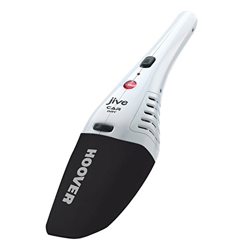 Hoover JIVE SJ4000DWB6/1 Aspirador de Mano de Coche sin Cable, Accesorios para Ranuras y Polvo, Cepillo, Enchufe para Coche, Cable 4 metros, Depósito 300ml, Ligera