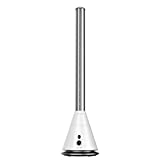 Cecotec Ventilador de Torre sin Aspas EnergySilence 9800 Skyline Bladeless. 38' (96 cm) de Altura, Oscilante, Motor de Cobre, 9 Velocidades, Temporizador 8 Horas, Mando a Distancia, 26W