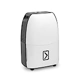 TROTEC Deshumidificador eléctrico TTK 40 E / 14L / Pantalla LED/Desagüe 3,5 L/Portátil/Para Habitaciones de 25m² / Filtro de Aire/Silencioso / 340 W/Auto-Apagado/Temporizador/Higrostato