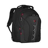 WENGER Legacy Mochila para portátil, portátil de hasta 16 Pulgadas, 21 l, Mujer Hombre, Negocios Universidad Escuela Viajes, Negro/Gris, 600631