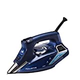 Rowenta Steamforce DW9240 - Plancha ropa vapor 3.100 W, golpe de vapor 230 gr/min y vapor continuo de 65 gr/min, ajuste automático temperatura, antical integrado, autoapagado y autolimpieza, Azul