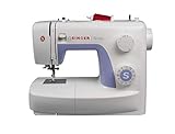 Singer Simple 3232 - Máquina de coser mecánica, 32 puntadas, 120 V, color blanco, 45 x 22 x 35 cm