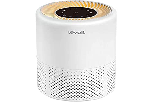 Purificador de aire alérgico para vivienda habitaciones, purificador de aire Levoit Air Purifier con temporizador de 2/6/8 horas, modo de sueño de 26 dB, filtro de carbón activo