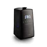 Klarstein VapoAir Opal Touch Edition - Humidificador de Humedad, Pulverizador e Ionizador, Vaporizador de Aire, Difusor de Aroma, 300 ml/h, Depósito 5 lts, Temporizador, Táctil, Control remoto, Gris