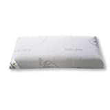 Seasons Almohada viscoelastica 135 cms, Antiácaros y Antibacterias, Tejido Aloe Vera Hilo de Plata.Doble Funda, Tratamiento Ozono
