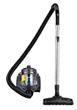 Amazon Basics – Potente aspirador de cilindro sin bolsa, para suelos duros y alfombras, filtro HEPA, compacto y ligero, 700 W, 1,5 l (UE)