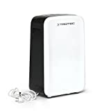 TROTEC Deshumidificador eléctrico TTK 71 E / 24L / Pantalla LED/Desagüe 2L / Silencioso/Portátil/Para Habitaciones de 50m² / 125m³ / Filtro de Aire