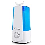 Orbegozo HU 2031 Humidificador, 3.3 L, 13 h de Autonomía, Consumo de Agua 250 ml/h, 25 W, Negro
