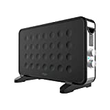 Cecotec Radiador Eléctrico Bajo Consumo Ready Warm 6550 Turbo Design. 2000 W, Termostato regulable, 4 Modos, Soporte de pie, Protección sobrecalentamiento, 15m2