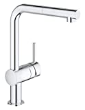 Grohe Minta - Monomando de fregadero 1/2', caño en L, cromo (Ref. 32168000)
