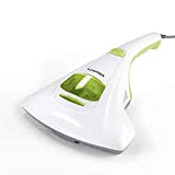 CLEANmaxx Aspirador de ácaros con luz esterilizadora UV-C | Aspiradora de colchones con Filtro HEPA, destruye el 99,9% de los ácaros | Limpia y desinfecta en un Solo Paso