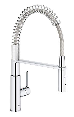 Grohe Swift – Grifo de cocina monomando con caño extraíble – cromado 1/2