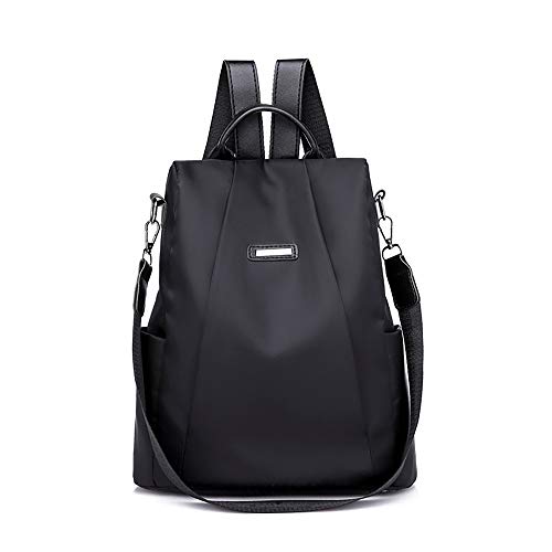 Mochilas Casual de Personalidad de Moda Antirrobo Paquete de Viaje y Ocio para Mujeres y Chicas Diario Messenger Bag Backpack (Negro) Mochilas Casual de Personalidad de Moda Antirrobo Paquete de Viaje y Ocio para Mujeres y Chicas Diario Messenger Bag Backpack (Negro)