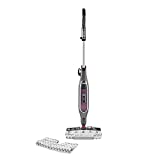 Shark Mopa de vapor automática [S6003EU] Klik N’ Flip, Steam Blast, Dirt Grip, 3 Controles inteligentes de vapor directo, Burdeos/ Gris Acero