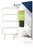 König KN-TH10 - Calentador de toallas independiente, 100 W, 230 V, color blanco