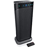 Brandson - Calefactor cerámico 2000 vatios - Calentador de Aire - 2 Niveles de calefacción Control de Temperatura - Mando a Distancia - Temporizador 0 a 8 Horas - Función oscilación - Ideal para baño