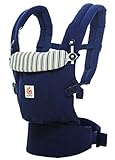 Ergobaby Mochila Portabebé Ergonomica para Recién Nacido, Adapt 3-Posiciones Admiral Azul