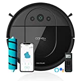 Cecotec Robot Aspirador y Fregasuelos Conga 1890. iTech SmartGyro Eye, Friega, Aspira y Barre a la vez, Cepillo Jalisco, Sensor óptico, 2700Pa, App con Mapa, Cepillo Mascotas, Alexa & Google Assistant