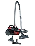 Hoover Lander LA30 Aspiradora sin Bolsa de Trineo, Especial Mascotas y Parquet, Cepillo Pelo Mascotas y Tapicerías, Depósito 1,2 L, Diseño Compacto, 700W, Filtros EPA, 78dba, Cable 5m
