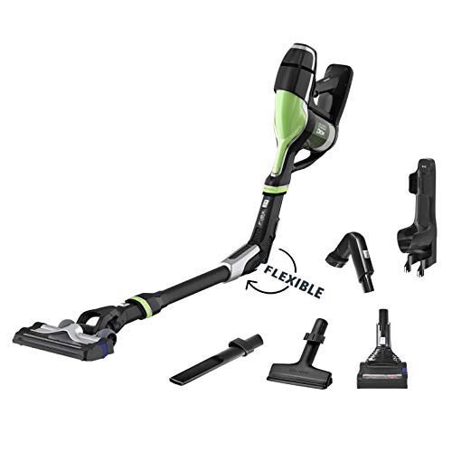 Rowenta RH9292WO Air Force 460 - Aspiradora de mano sin cable con tubo flexible, hasta 30 min, accesorios para todas las superficies, pack boquillas y pack accesorios especial animales
