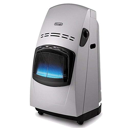 Estufa catalítica De'Longhi Delonghi Vbf 4200W Llama Azul 4200W Acero Inoxidable Plástico Plateado (Versión en español)