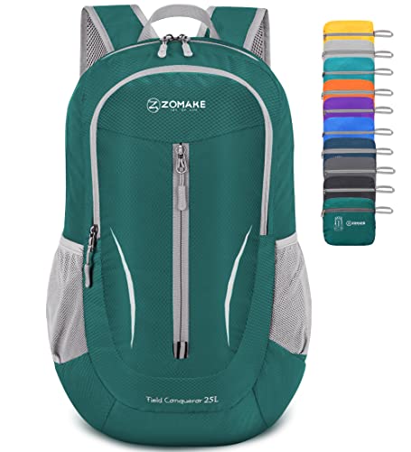 ZOMAKE Mochila Plegable Ultraligera - Mochilas de Senderismo Pequeña Mochila con Resistencia Al Agua 25L para Hombre Mujer Viaje Trekking Deporte(Verde Militar) ZOMAKE Mochila Plegable Ultraligera - Mochilas de Senderismo Pequeña Mochila con Resistencia Al Agua 25L para Hombre Mujer Viaje Trekking Deporte(Verde Militar)