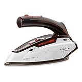 Taurus Pocket Iron Plancha de Viaje, 1150 W, diseño Mini, Ligera, bivoltaje, 45 g/min, Cepillo Anti olores, Bolsa de Transporte, Cerámica, Blanco
