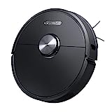 Roborock S6 - Robot aspirador 2 en 1 (aspira y friega), con mapeo y app., batería hasta 3 horas, navegación inteligente con laser de alta precisión y procesador 4 núcleos, color negro