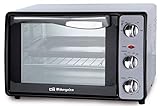 Orbegozo HO232 Horno eléctrico de sobremesa, 1500 W, 23 litros, Gris