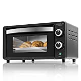Cecotec Horno Sobremesa Bake&Toast 450. 1000 W, Capacidad de 10 Litros, Temperatura hasta 230ºC, Temporizador hasta 60 Minutos, Perfecto para Panini y Bollería