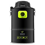 Cecotec Aspirador Cenizas Pellet Conga PowerAsh 1200. Boquilla XXL, 3 Procesos de Filtración, Tubo Reforzado, Depósito Metálico 20 L, Filtro HEPA, 1200W Título del Producto