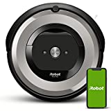 Robot aspirador con conexión Wi-Fi iRobot Roomba e5154 con dos cepillos de goma multisuperficie - Ideal para mascotas - Sugerencias personalizadas - Compatible con asistente de voz - Depósito lavable