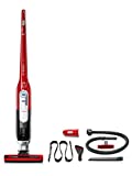 Aspiradora inalámbrica Bosch Athlete Zoo'o BCH6ZOOO, aspiradora de pelo de mascotas, sin bolsa, ideal para pelo de mascotas, alta succión, independiente, larga vida, boquilla para grietas, todos los tipos de suelo, rojo