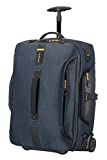 Samsonite Paradiver Light - Bolsa de Viaje/Mochila con 2 Rodillos S, 55 cm, 51 L, Azul (Blue Jeans)