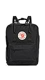 Fjällräven Kånken Mochila de senderismo, Unisex Adulto, Negro (Black), 16 L (38 x 27 x 13 cm)
