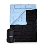 TOMSHOO VC-1 - Saco de Dormir de 2 plazas para Camping, Unisex, Adulto, Fino, 2400 g, tamaño King