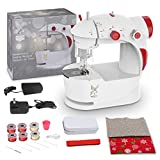 Máquina de Coser Infantil para Principiantes con Material de Bolsa de Bricolaje Navidad
