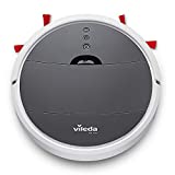 Vileda Robot aspirador VR 102 (con tiempo de funcionamiento extralargo y apertura de succión XL), blanco