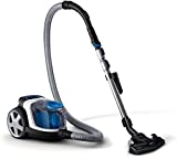 Philips PowerPro Compact FC9332/09 - Aspirador con Sistema Ciclonico sin Bolsa, Deposito 1.5 L, Filtro Antialergias, Facil de Limpiar