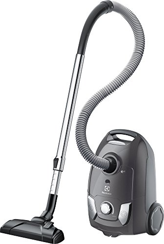 Electrolux EEG44IGM Aspiradora con Saco Easygo, Hygiene Filter 12, 600 W, 3,5 litros, 80 Decibel, Gris