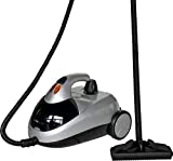 Clatronic DR 3280 Vaporeta Limpiador all Vapor (4 Bares), 10 Accesorios, 1500 W, Color Negro/Plata