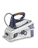 De'Longhi PRO1707 Centro de planchado, 1400 W, 0.8 litros, 6 bares, vapor hasta 100 g/min, acero inoxidable, plástico, Violeta