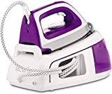 Ufesa PL2410 Centro de Planchado, 2400W, 4 Bares, Golpe de Vapor Max 140gr y Constante 90gr /min, Suela Cerámica, Cartucho Antical